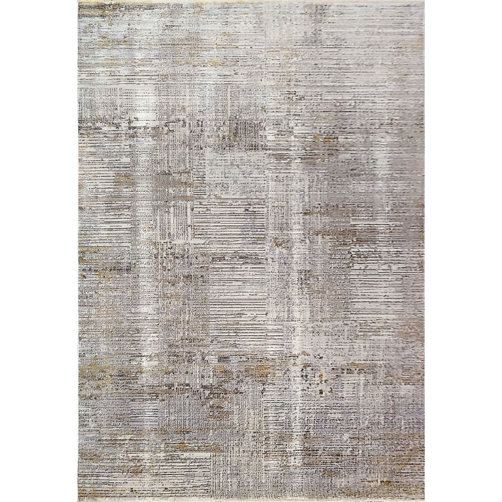 Dynamic Rugs 4053-130 Unique 5.3 Ft. X 7.7 Ft. Rectangle Rug in Cream/Rust